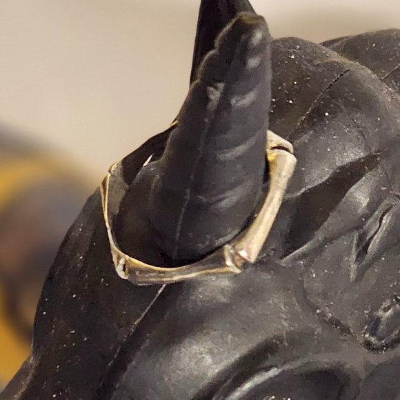 Silver Bone Ring - Picture 2 of 4